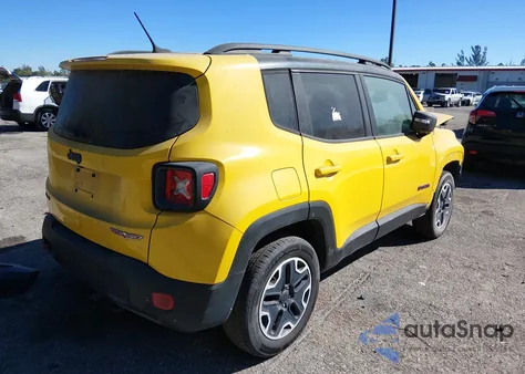 2016 Jeep Renegade Trailhawk from USA, damaged, VIN ZACCJBCT8GPD66501